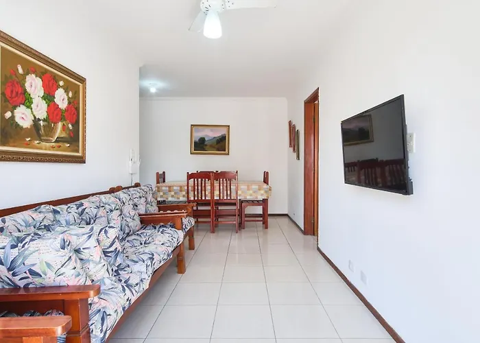 Apartamento A 100 Metros Da Praia, Bem Localizado, Com Ar Condicionado E Wi-Fi - 14 - Edificio Lenamar II