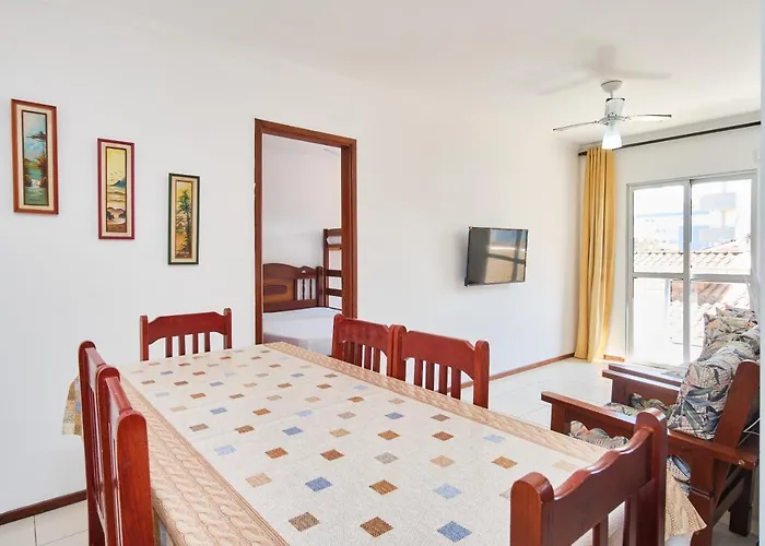 Apartamento A 100 Metros Da Praia, Bem Localizado, Com Ar Condicionado E Wi-Fi - 14 - Edificio Lenamar II